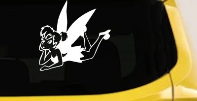 Tinkerbell Fairy Tale Decal for Cars Trucks Windows Fun Sticker