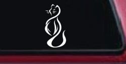 Tribal Cat Animals Car or Truck Window Decal Sticker
