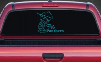Pee On Panthers (Turquoise Blue)