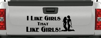 I like Girls (Black)