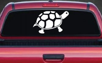 Turtle Car or Truck Window Decal Sticker