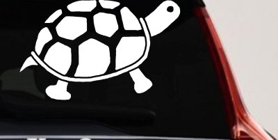 Turtle Car or Truck Window Vinyl Decal Sticker