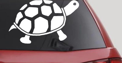Turtle Car or Truck Window Vinyl Decal Sticker