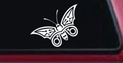 Tribal Butterfly Butterflies Car or Truck Window Decal Sticker