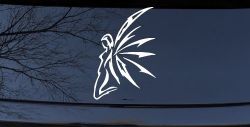 Tribal Fairy Car or Truck Window Decal Sticker