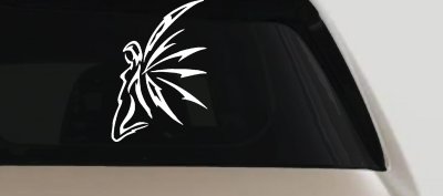 Tribal Fairy Car Truck Window Vinyl Decal Sticker Whimsical Auto Decor