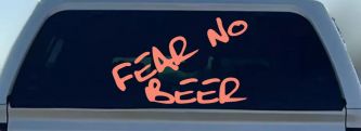 Fear No Beer Embrace Bold Brews & Epic Craft Beer Adventures (Coral)