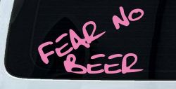 Fear No Beer (Pink)