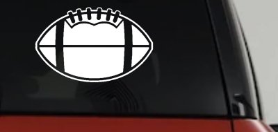 Football Sports Car or Truck Window Vinyl Decal Sticker