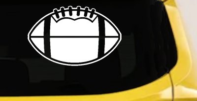 Football Sports Car or Truck Window Vinyl Decal Sticker
