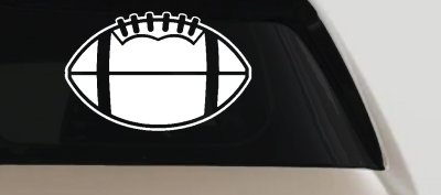 Football Sports Car or Truck Window Vinyl Decal Sticker