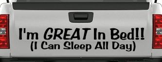 Great In Bed (Black)