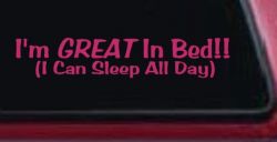 Great In Bed (Hot Pink)