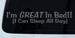 Great In Bed (Silver)