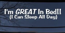 Great In Bed
