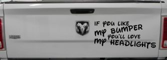 Like My Bumper (Black)