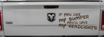 Like My Bumper (Brown)
