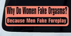 Why Do Women Fake (Coral)