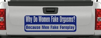 Why Do Women Fake (Navy)