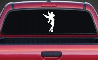 Tinkerbell Tinker Bell Fairy Tale Cartoon Car or Truck Window Decal Sticker