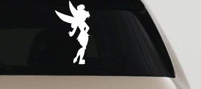 Tinkerbell Tinker Bell Fairy Tale Cartoon Car or Truck Window Vinyl Decal Sticker