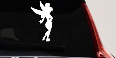 Tinkerbell Tinker Bell Fairy Tale Cartoon Car or Truck Window Vinyl Decal Sticker