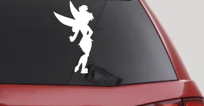 Tinkerbell Tinker Bell Fairy Tale Cartoon Car or Truck Window Vinyl Decal Sticker