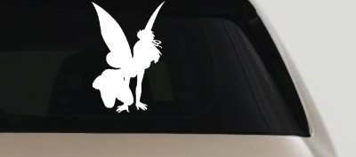 Tinkerbell Tinker Bell Fairy Tale Cartoon Car or Truck Window Vinyl Decal Sticker