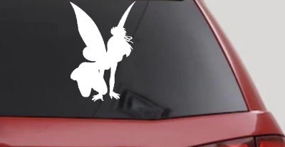 Tinkerbell Tinker Bell Fairy Tale Cartoon Car or Truck Window Vinyl Decal Sticker