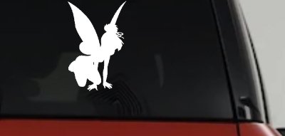 Tinkerbell Tinker Bell Fairy Tale Cartoon Car or Truck Window Vinyl Decal Sticker