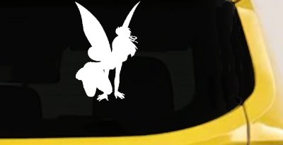 Tinkerbell Tinker Bell Fairy Tale Cartoon Car or Truck Window Vinyl Decal Sticker