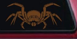 Spider Animals Car or Truck Window Vinyl Decal Sticker (Copper)