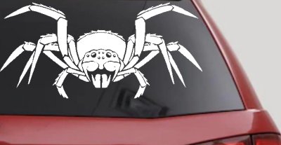 Spider Animals Car or Truck Window Vinyl Decal Sticker