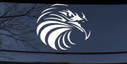 Tribal Eagle Patriotic Car or Truck Window Decal Sticker