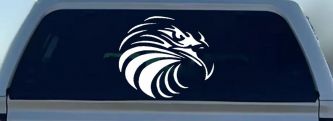 Tribal Eagle Patriotic Car or Truck Window Decal Sticker