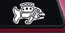 Tribal Fish Animals Car or Truck Window Decal Sticker