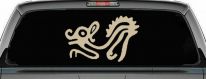 Native American Indian Tribal Animal Car or Truck Window Decal Sticker (Desert Sand)