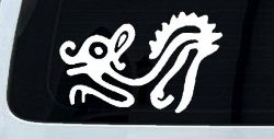 Native American Indian Tribal Animal Car or Truck Window Decal Sticker