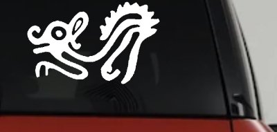 Native American Indian Tribal Animal Car or Truck Window Vinyl Decal Sticker