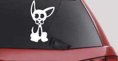 Chihuahua Dog Animals Car or Truck Window Vinyl Decal Sticker