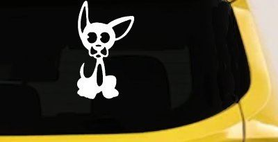 Chihuahua Dog Animals Car or Truck Window Vinyl Decal Sticker