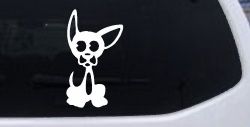 Chihuahua Dog Animals Car or Truck Window Decal Sticker