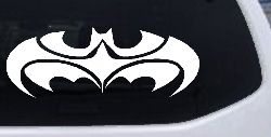 Tribal Batman Car or Truck Window Decal Sticker