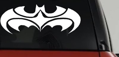 Tribal Batman Car or Truck Window Vinyl Decal Sticker