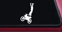 Moto X Rearseat Grab Car or Truck Window Decal Sticker