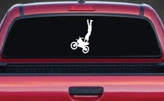 Moto X Rearseat Grab Car or Truck Window Decal Sticker