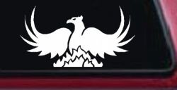 Tribal Phoenix Car or Truck Window Decal Sticker