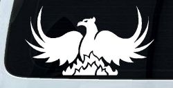 Tribal Phoenix Car or Truck Window Decal Sticker