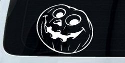 Jack O Lantern Halloween Car or Truck Window Decal Sticker