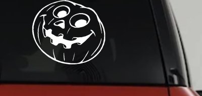 Jack O Lantern Halloween Car Truck Window Vinyl Decal Sticker
